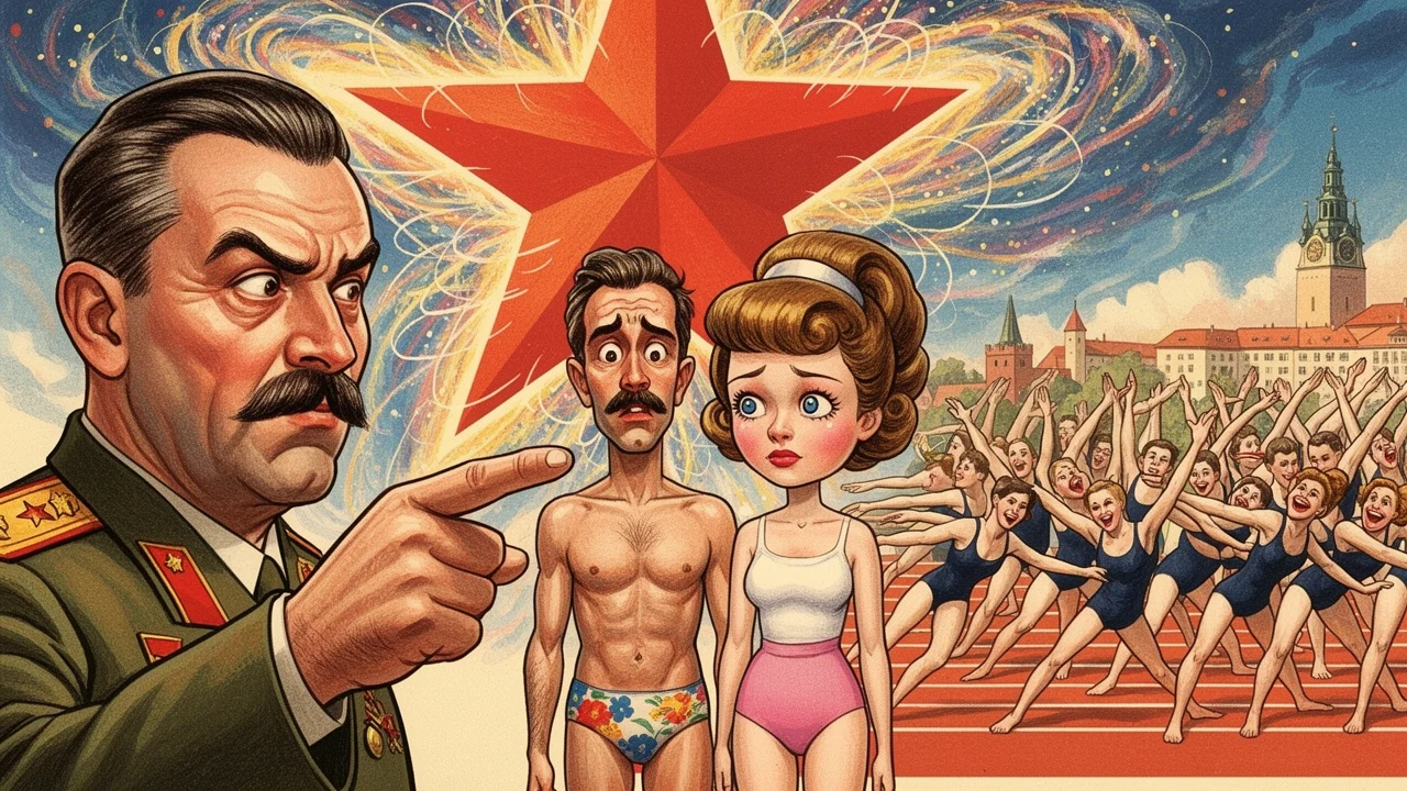 Cover art: Jak naučit ženy správně klopit zraky pod rudou vlajkou