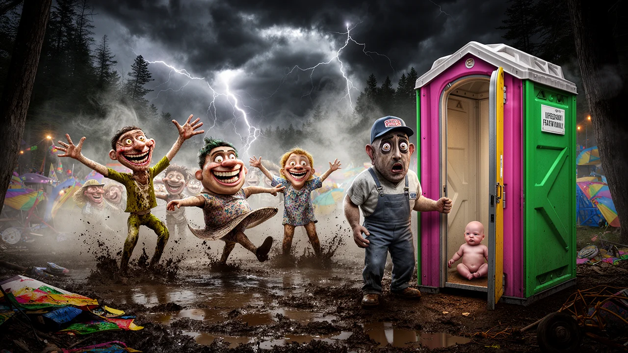 Cover art: Slavný festival v lese a jedno malé tělíčko v plastu