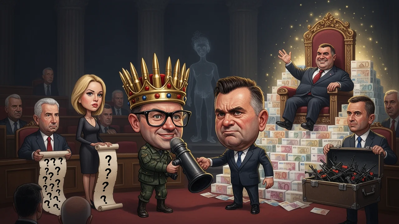 Cover art: Zbrojař tajně ve Sněmovně a jedno zdvižené obočí