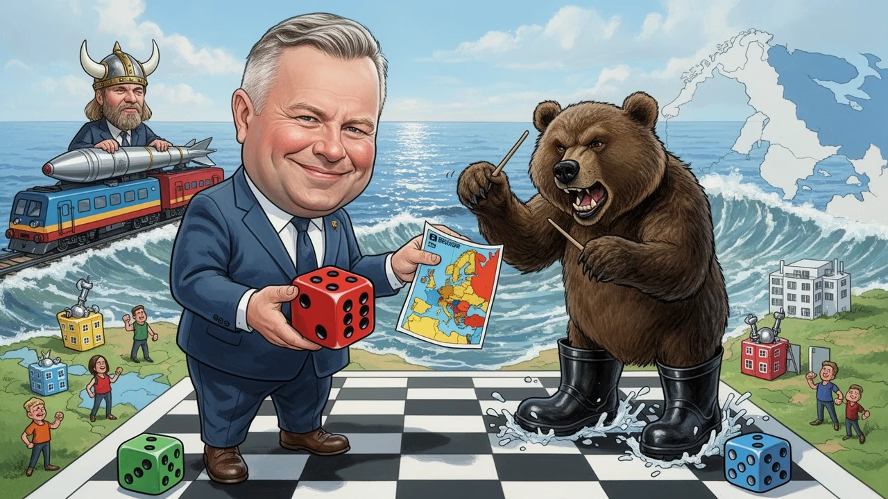Cover art: Balt si hraje s jádrem a Moskva vzteky šílí