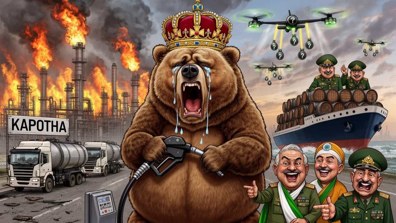 Cover art: Jak ropný gigant kupuje vlastní benzín z Indie