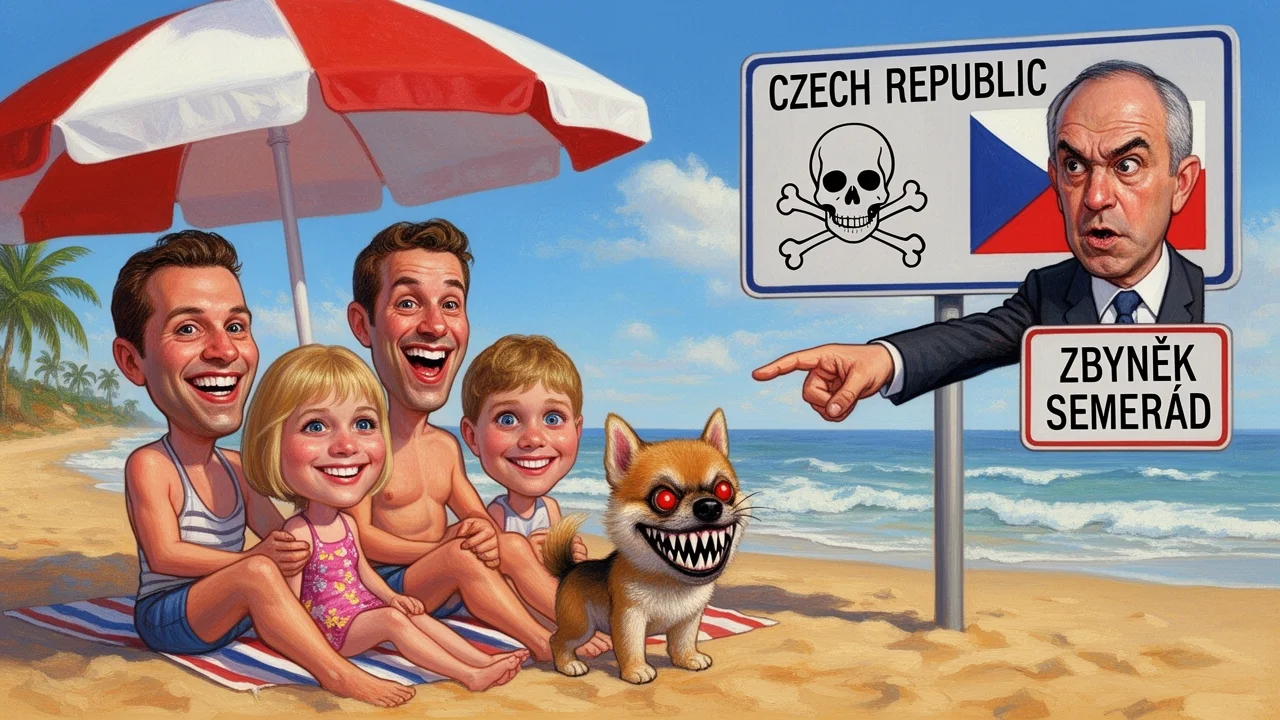 Cover art: Roztomilé štěně z dovolené, které přineslo smrtelný strach