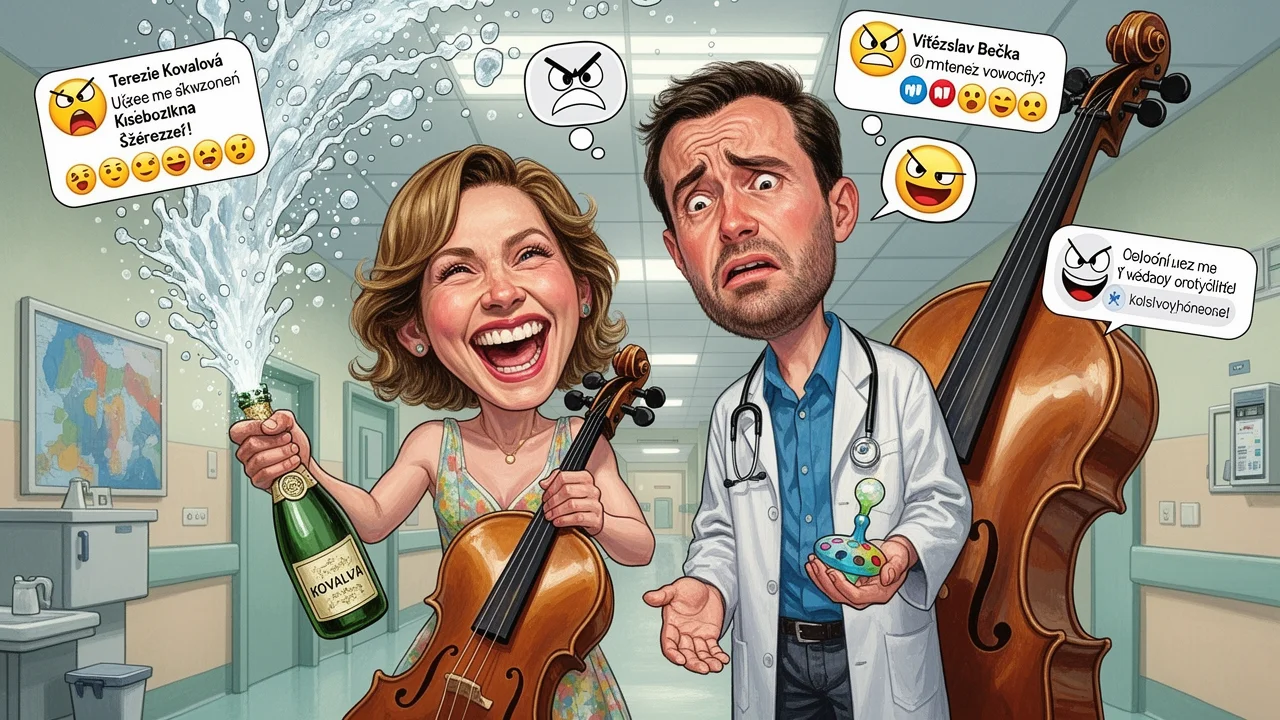 Cover art: Slavná violoncellistka slaví veliký dar od lékařů