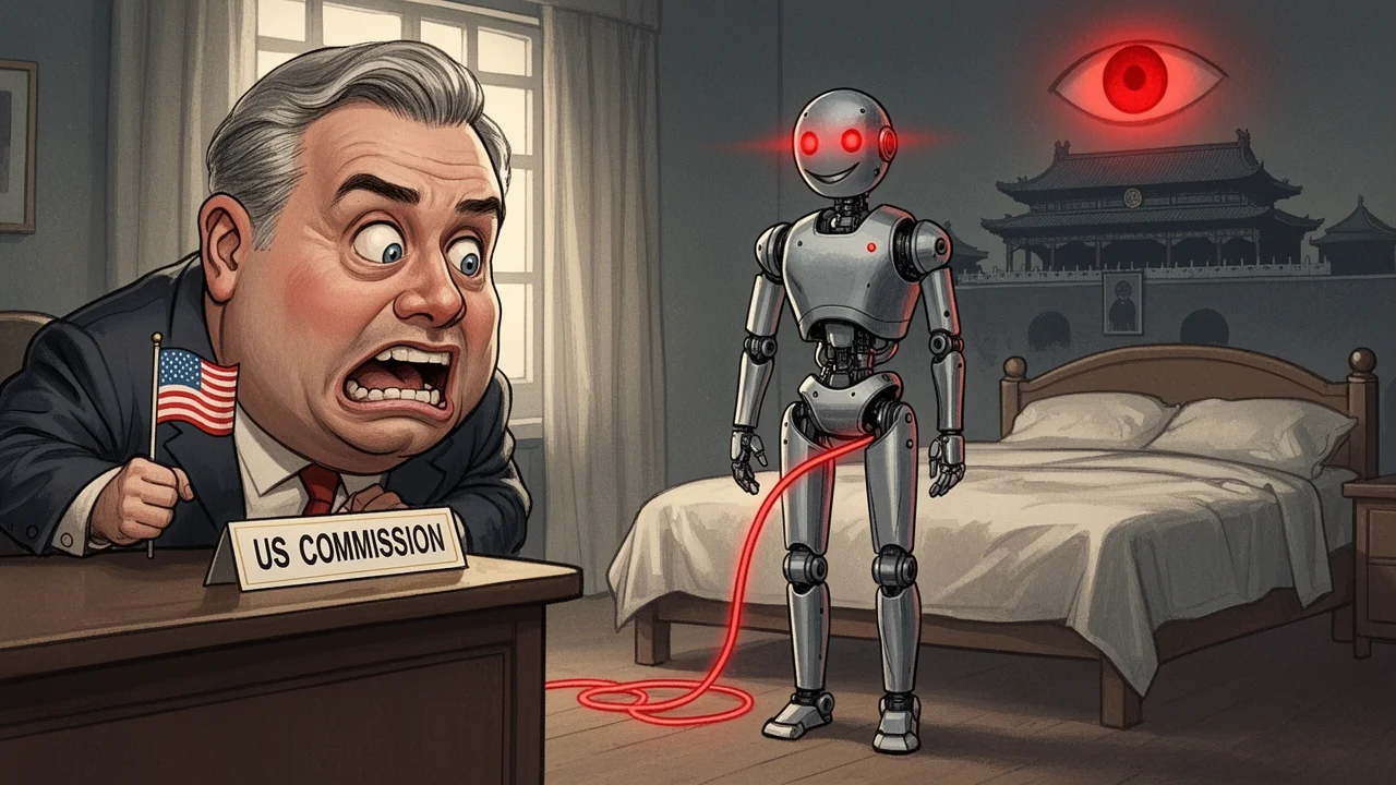 Cover art: Americká komise zakázala dovoz čínských robotů