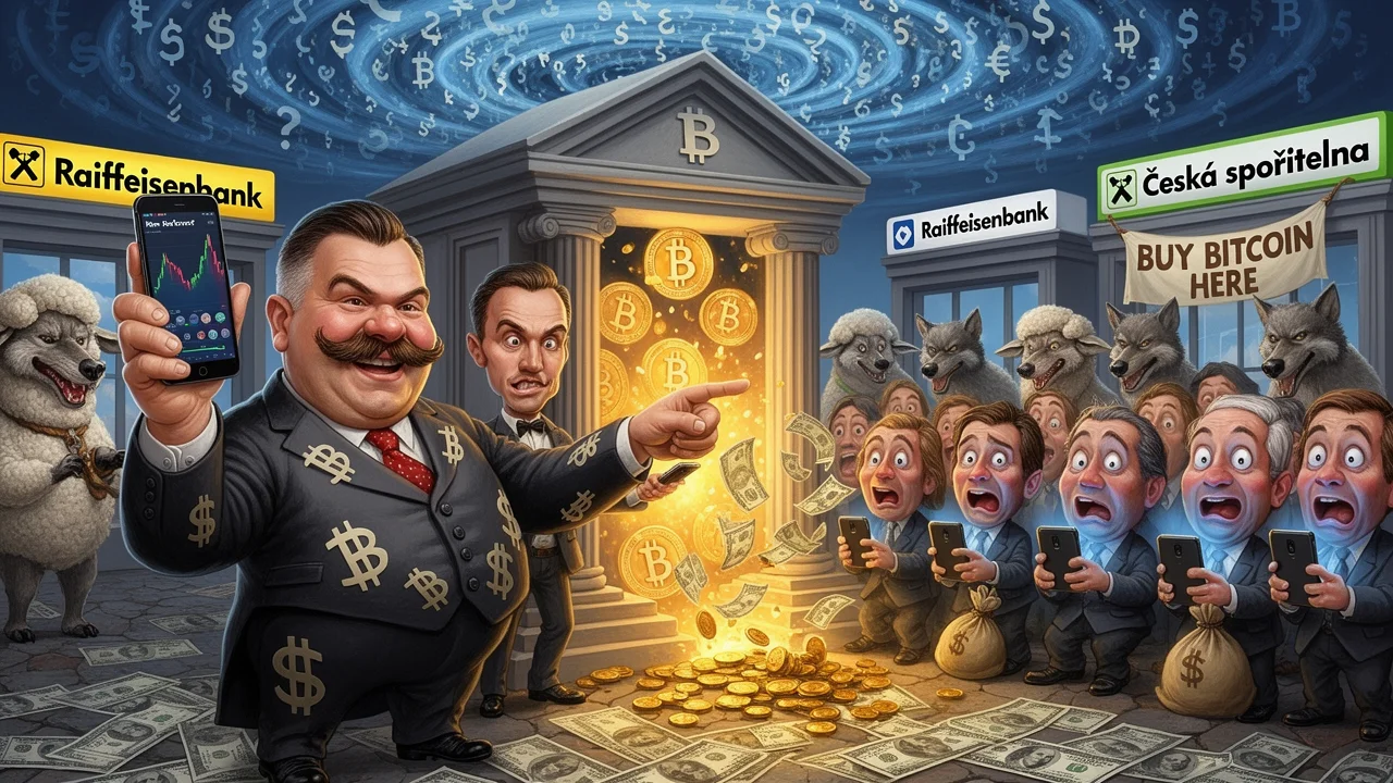 Cover art: Petr Borkovec a banky objevili kouzlo bitcoinu