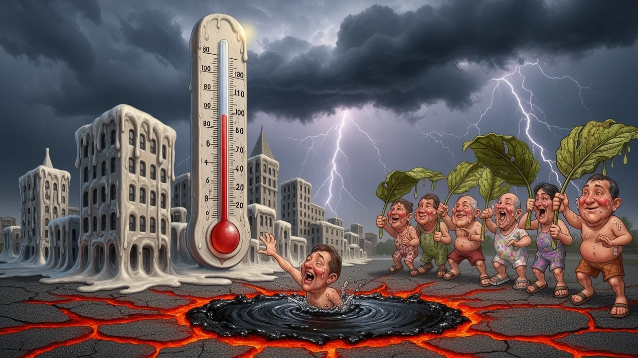Cover art: Teploměr stoupá a staré léto vzpomíná