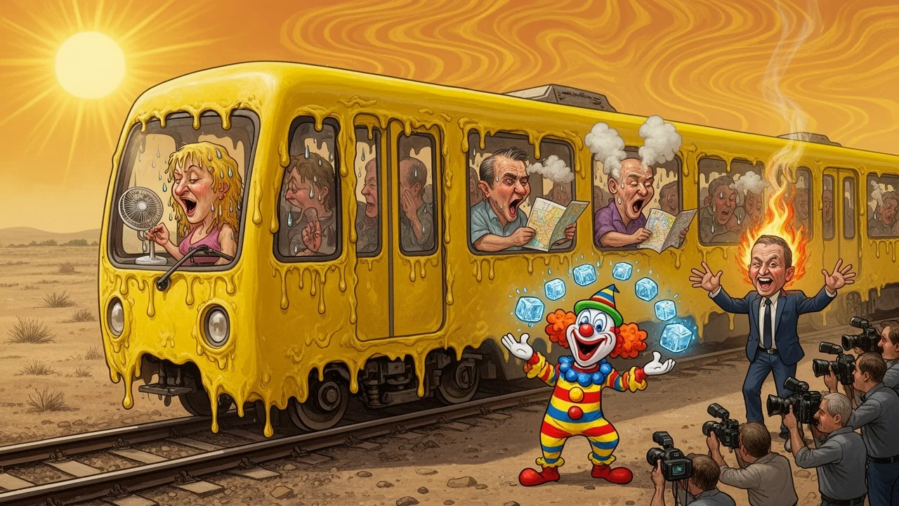 Cover art: Žlutý zázrak na kolejích roztál přímo v Zohoru
