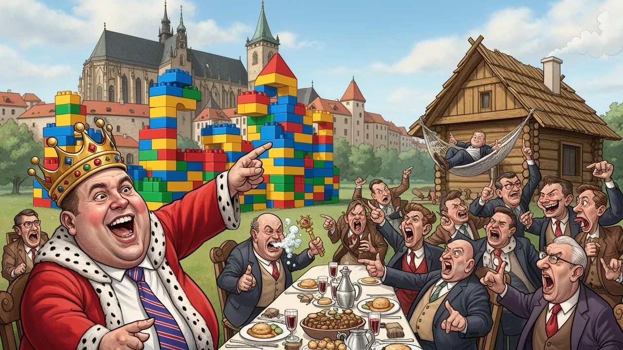 Cover art: Král na chalupě a trůn pro celé Česko