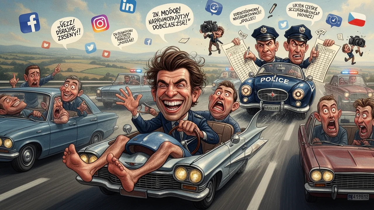 Cover art: Velká show na dálnici a boj o řidičák