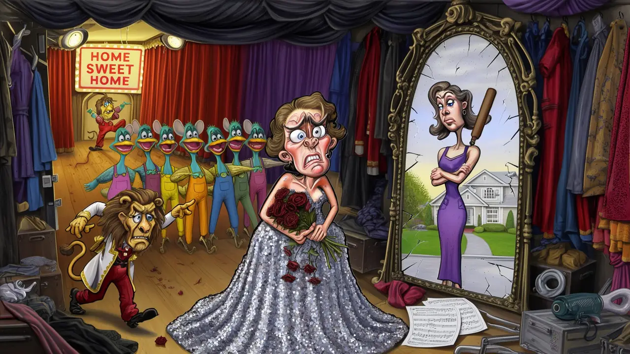 Cover art: Když se z prince stane srab a uteče zpátky k manželce