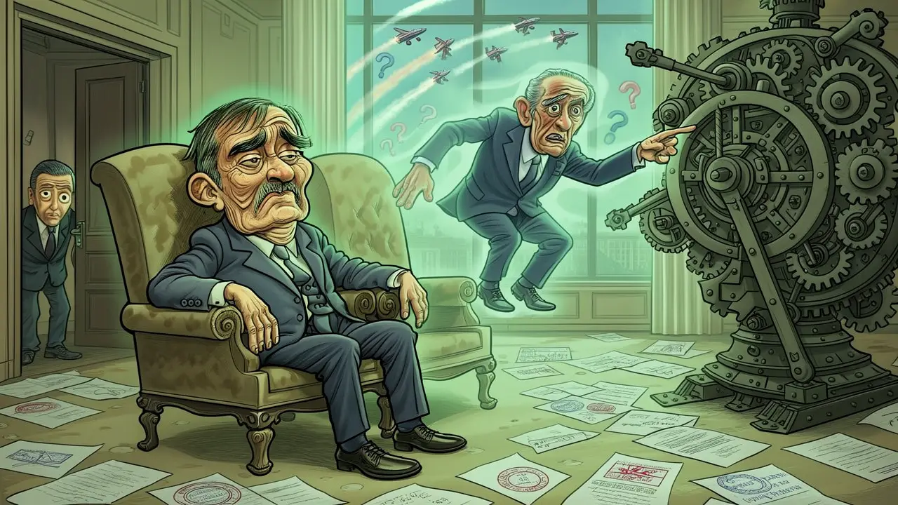 Cover art: Dva úřady, jeden zadek a Havlíčkovo požehnání
