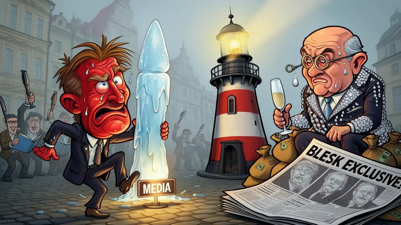 Cover art: Morální maják co zhasnul když se nikdo nedíval