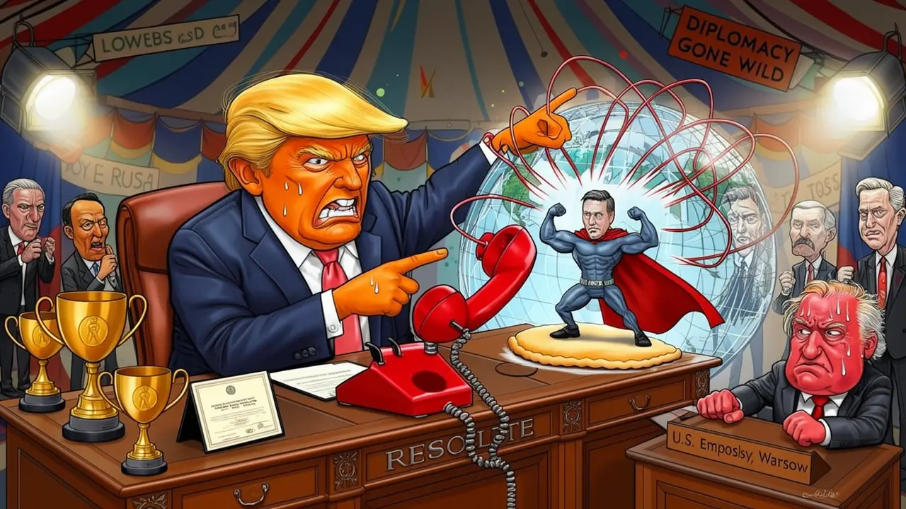 Cover art: Skandál dvou Donaldů, který otřásl diplomacií