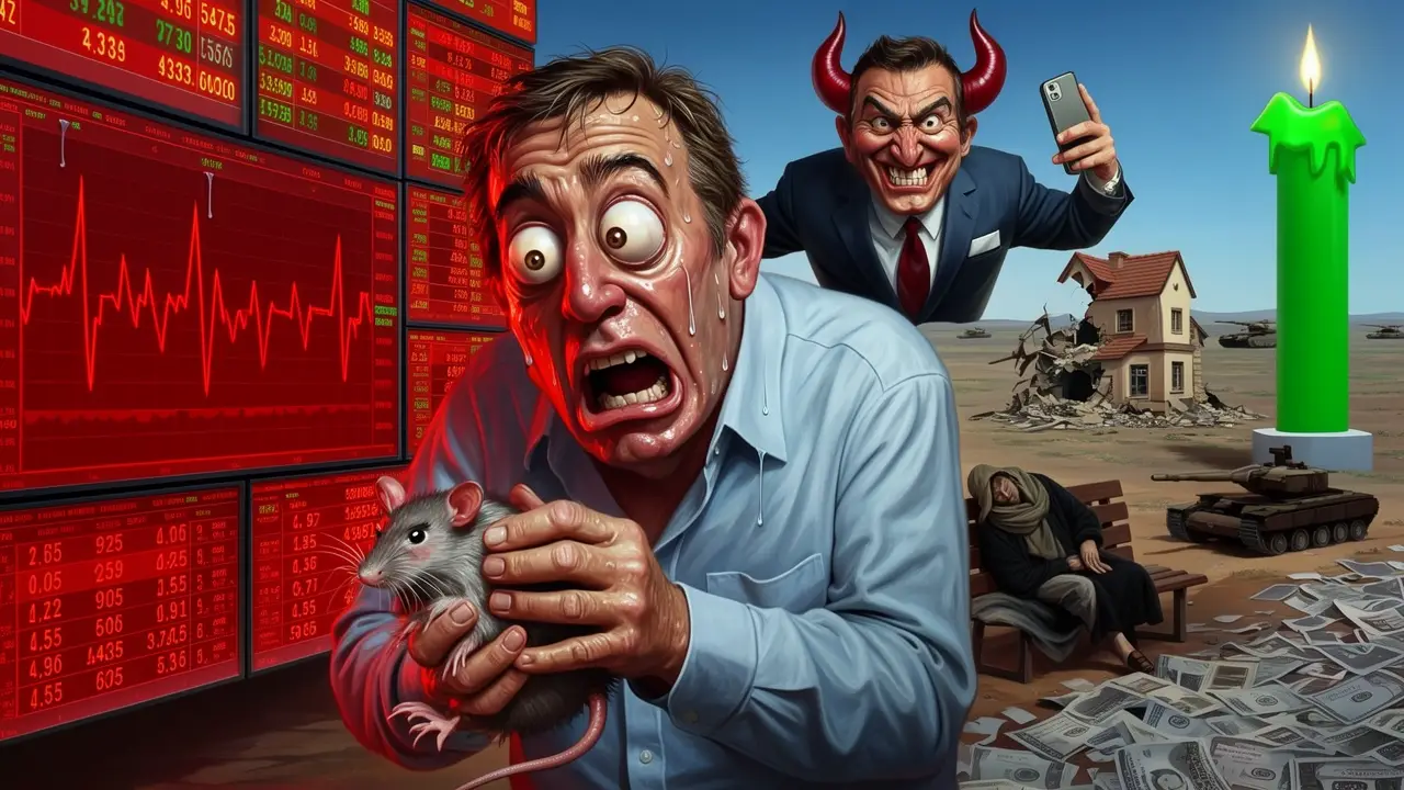Cover art: Když portfolio chytá nůž a banky zavírají krám