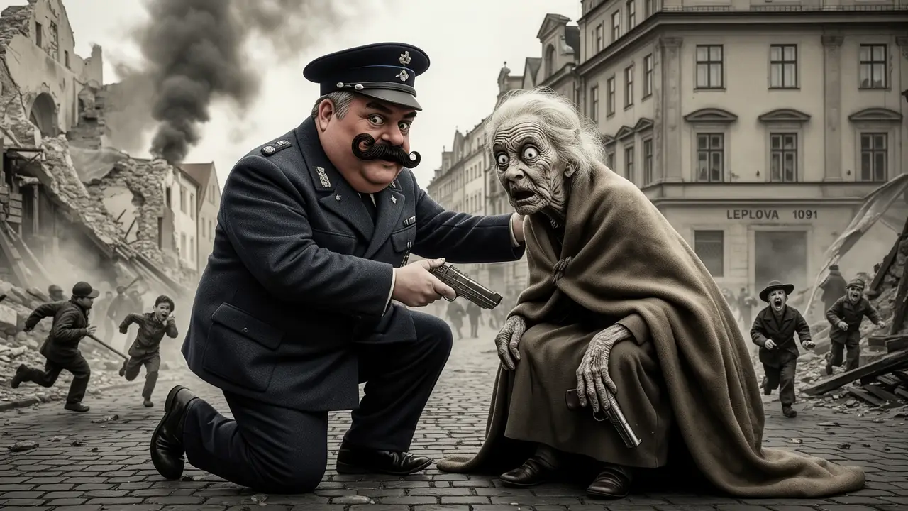 Cover art: Pomoc staré dámě odměnila zákeřná kulka pod kabátem