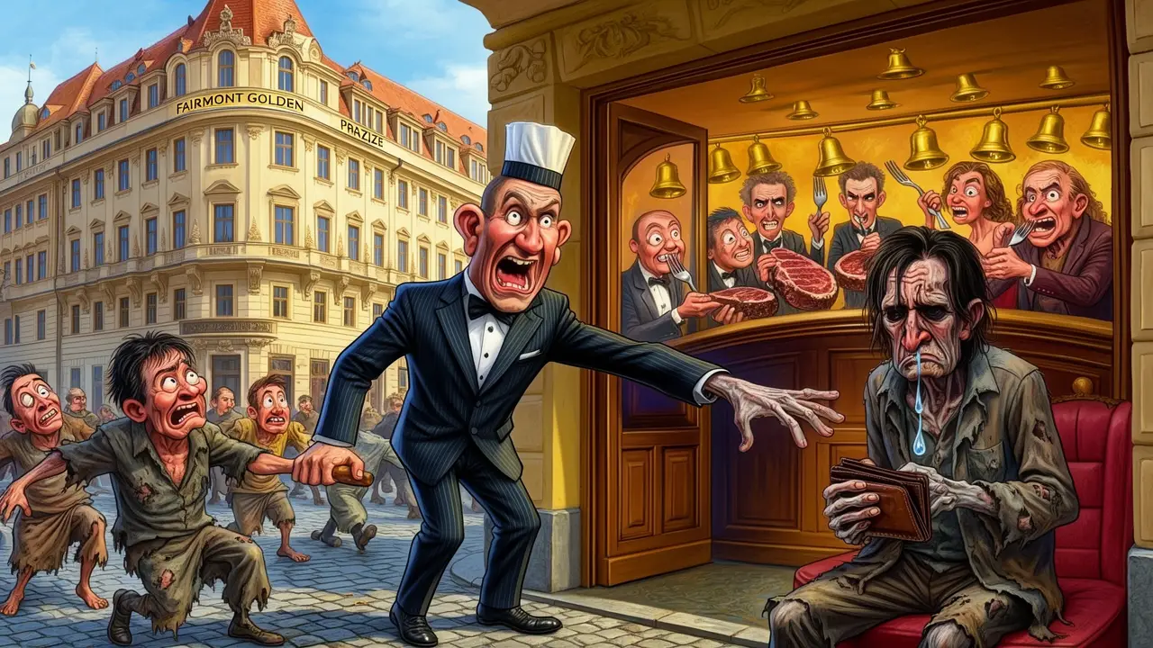 Cover art: Obyčejní lidé z ulice berou michelinské restaurace útokem
