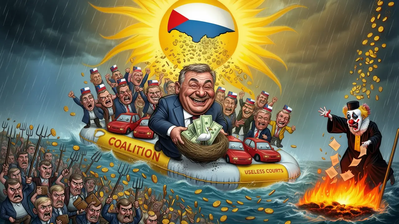 Cover art: Demokracie na prodej za cenu jednoho hlasování