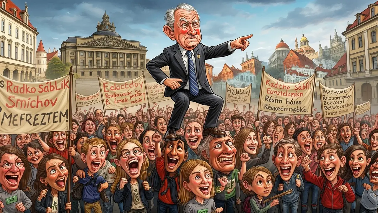 Cover art: Revoluce z lavic posílá ředitele přímo do Senátu