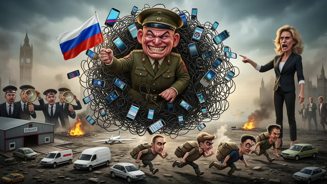 Cover art: Ohnivé balíčky a ruská hra na sociální síti