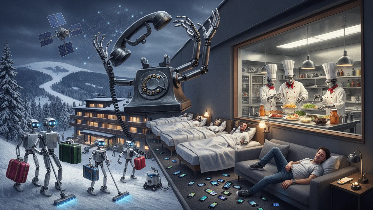 Cover art: Robotický spíkra z Pece letí za oceán