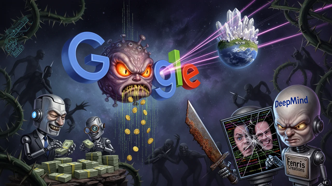 Cover art: Křemíkový mozek učí se zradu v hlubinách vesmíru