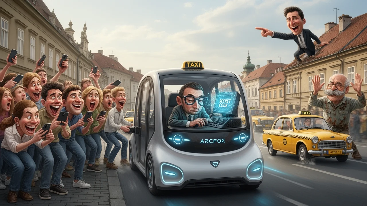 Cover art: Chorvatská budoucnost: Čínský robot tě sveze za pár