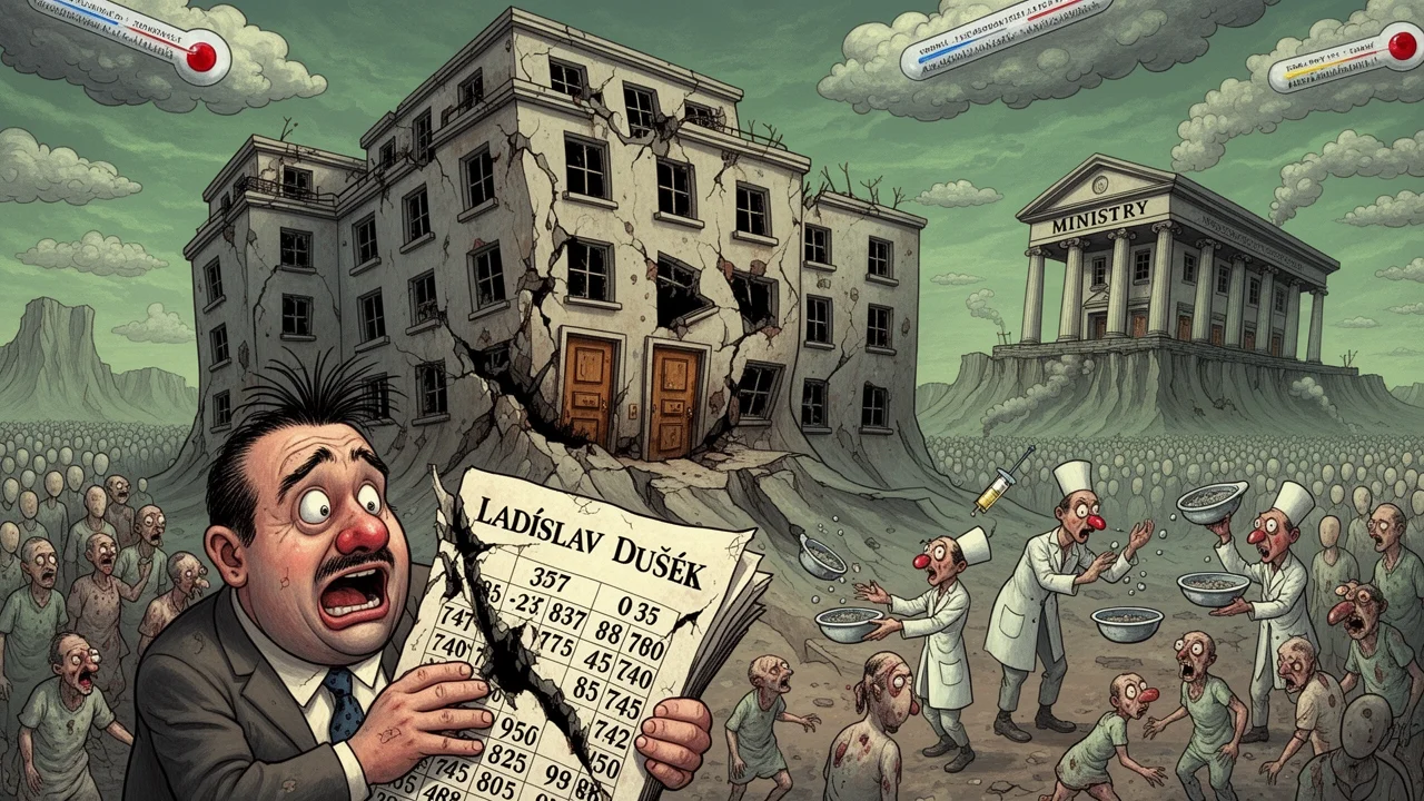 Cover art: Rakovina útočí a ministerské švy pomalu praskají