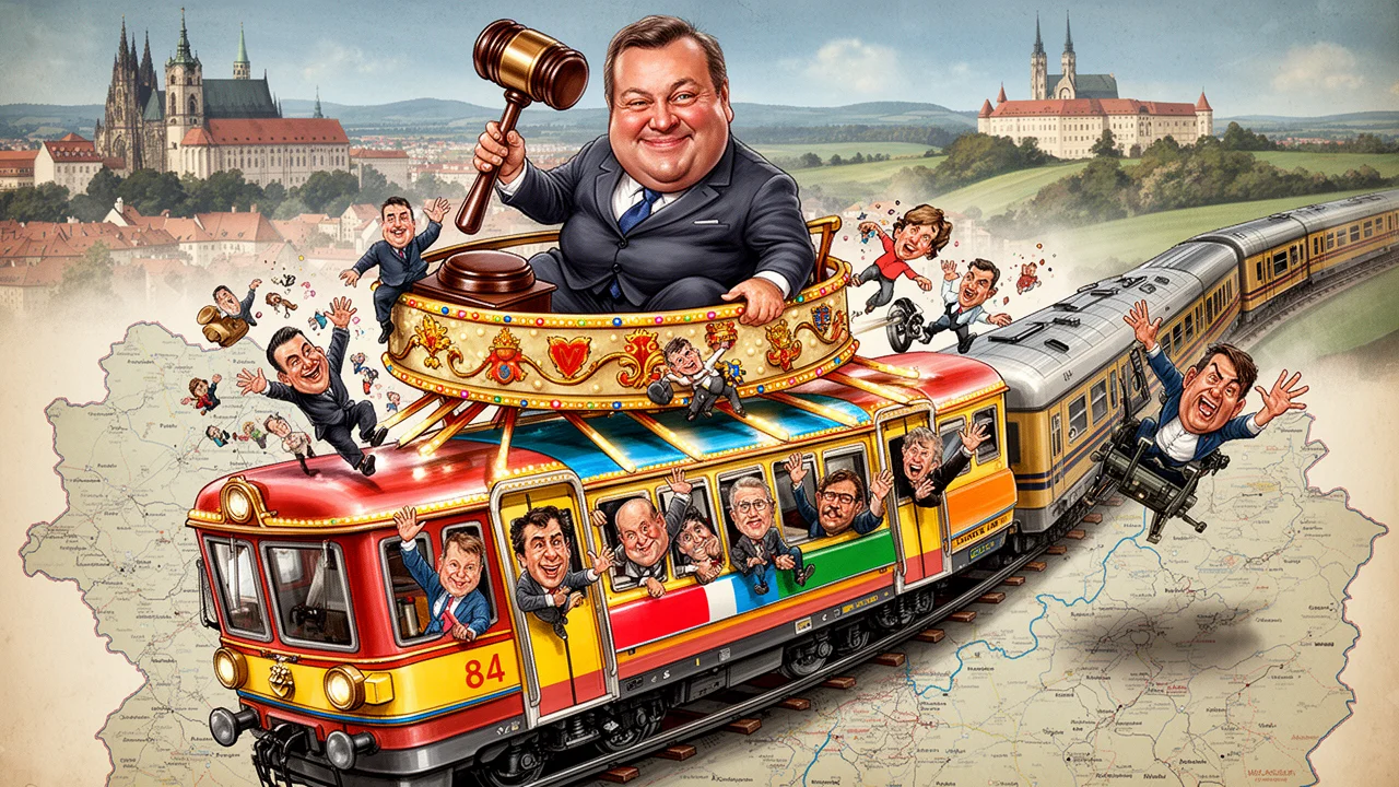 Cover art: Zakázka století na kolejích stvrdila vládu národního
