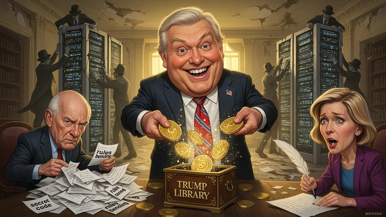 Cover art: Padesát milionů za knihovnu a obří datové centrum