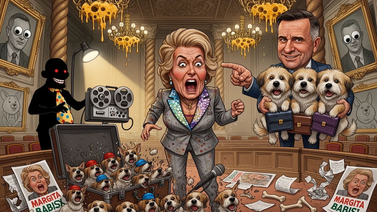 Cover art: Kandidátka zkouší návrat do politiky po psím skandálu
