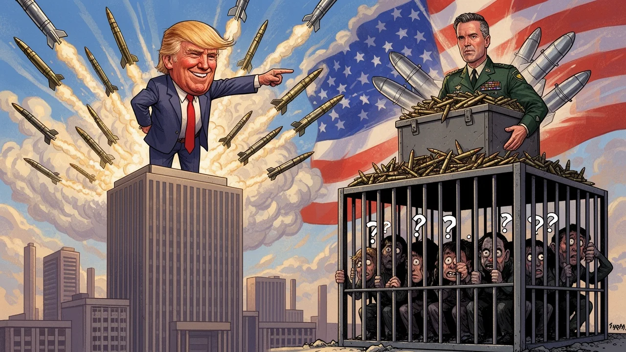 Cover art: Vězení pro anonymní zdroje a tuny neviditelné munice