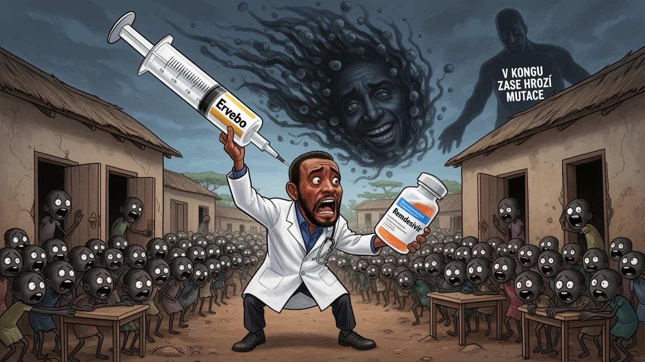Cover art: Virus v Kongu mutuje, zdravotníci obchází všechny domy