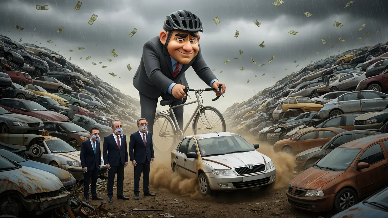 Cover art: Hřbitov na kolech aneb Ležáky za milion