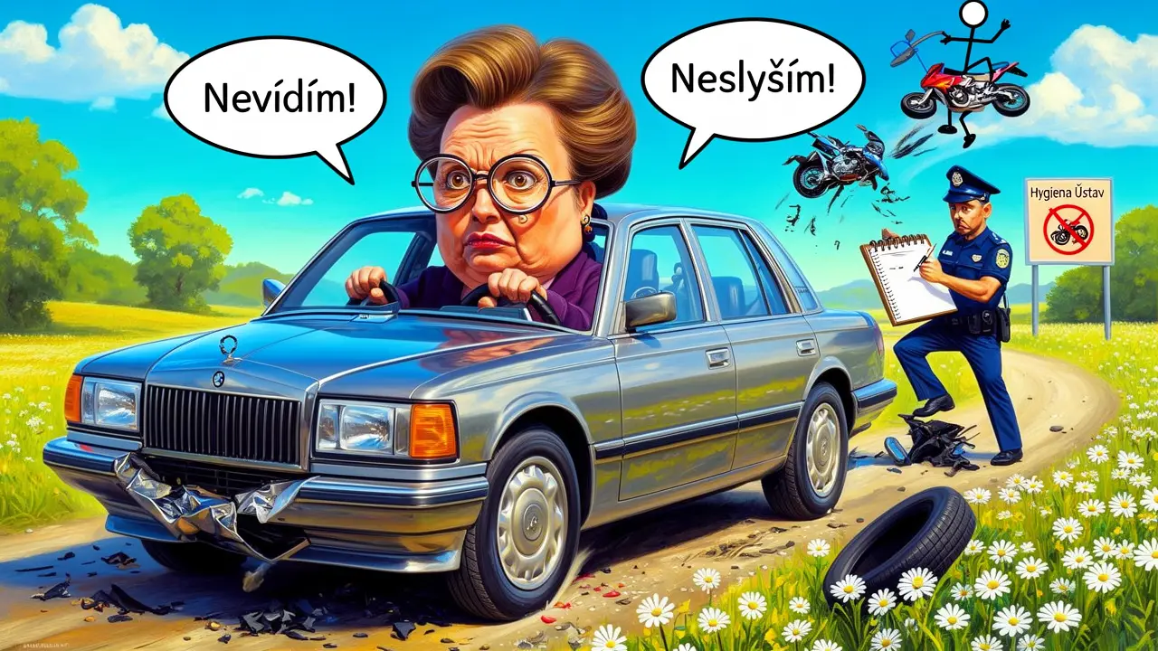 Cover art: Nevidomá hygiena aneb Náraz, co nebyl
