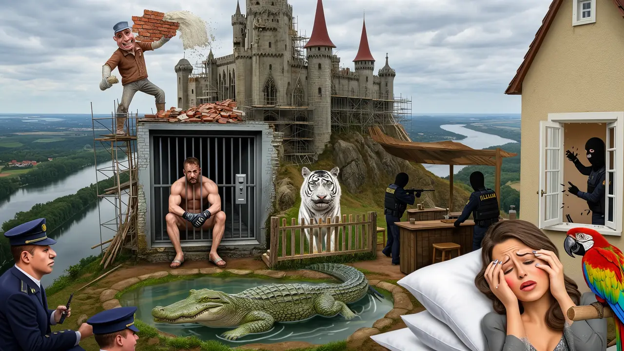 Cover art: Vémoland bez pána (Tygr smutně kouká)