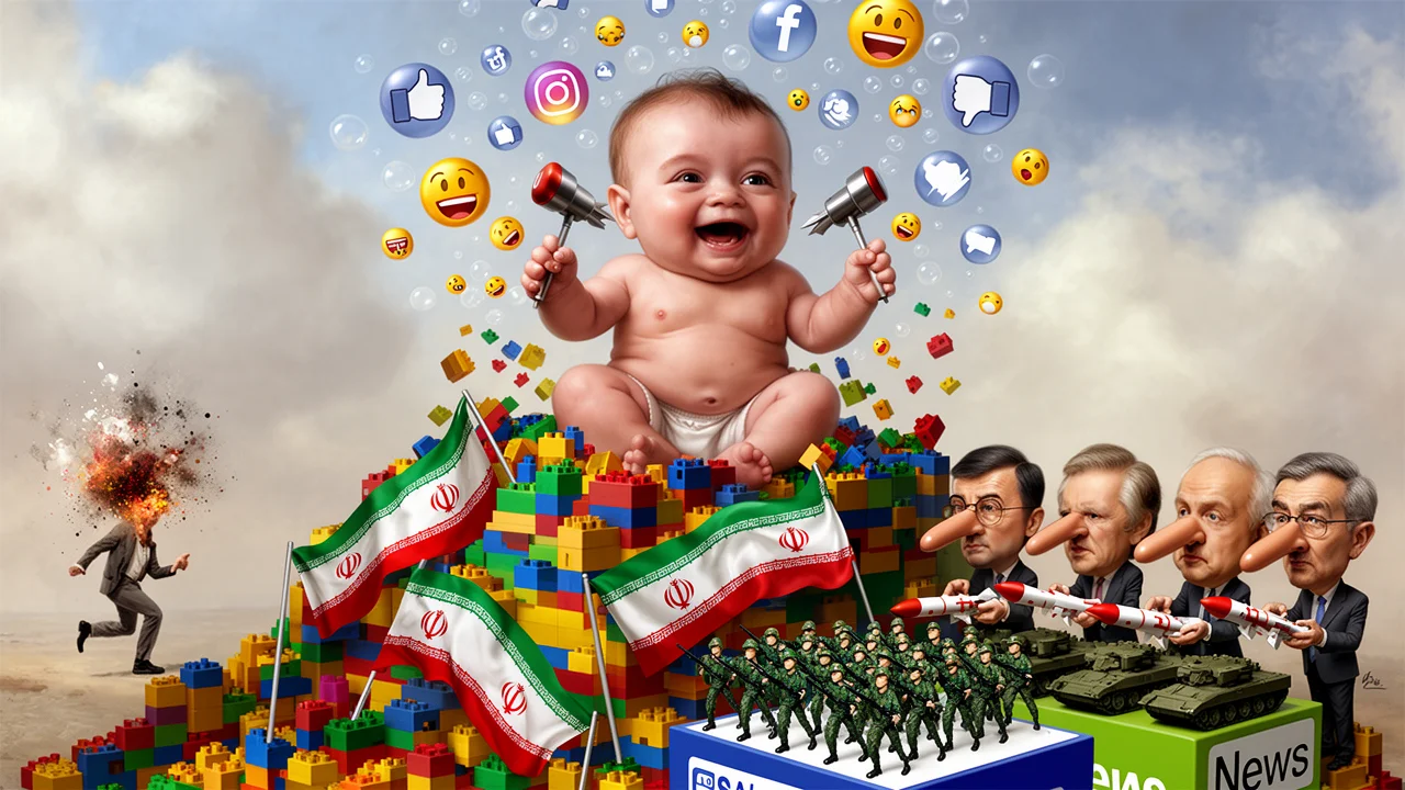 Cover art: Propaganda ze stavebnice děsí davy