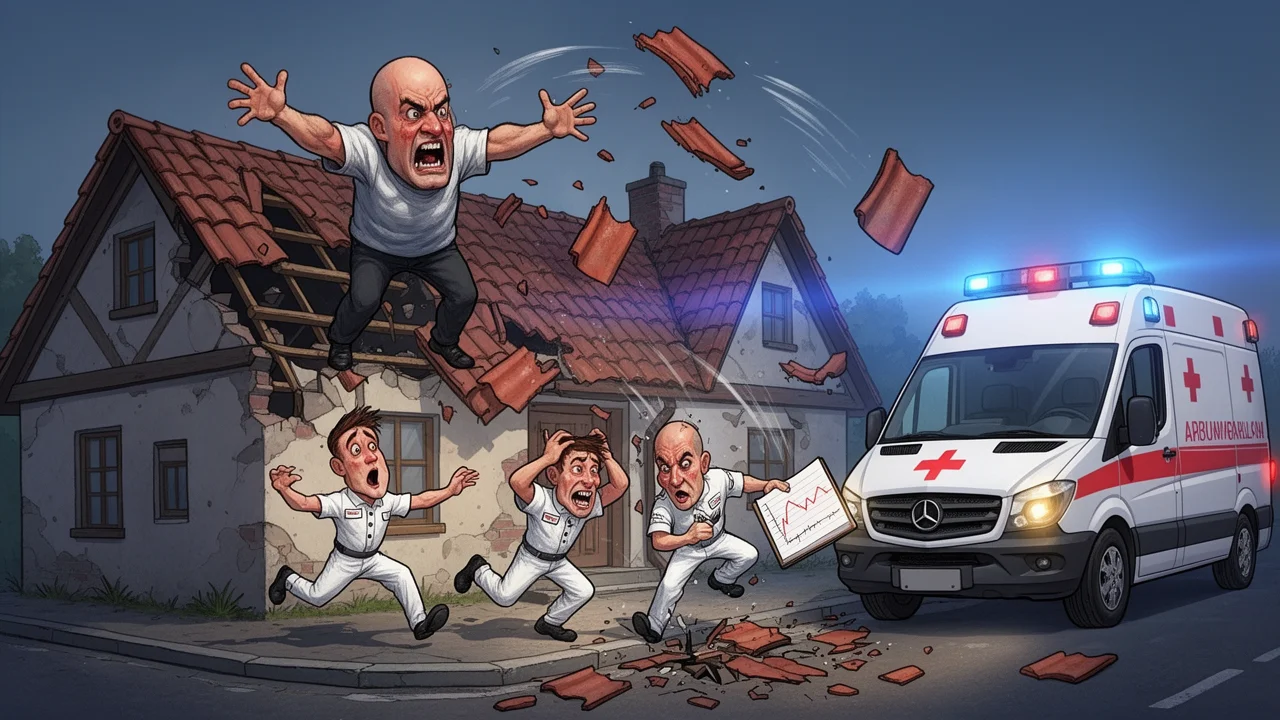 Cover art: Letecká bitva o tašky na brněnském komíně