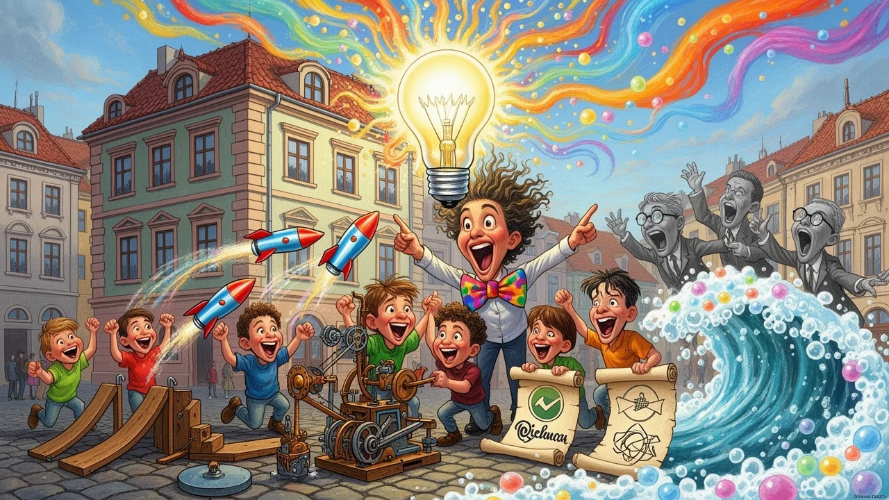 Cover art: Divní lidé z průmyslovky mění celý náš svět