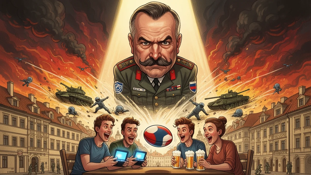 Cover art: Kozácká krev míchá se s ležákem a hrdost mizí v dálce