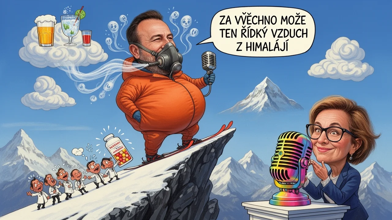 Cover art: Za všechno může řídký vzduch z Himalájí