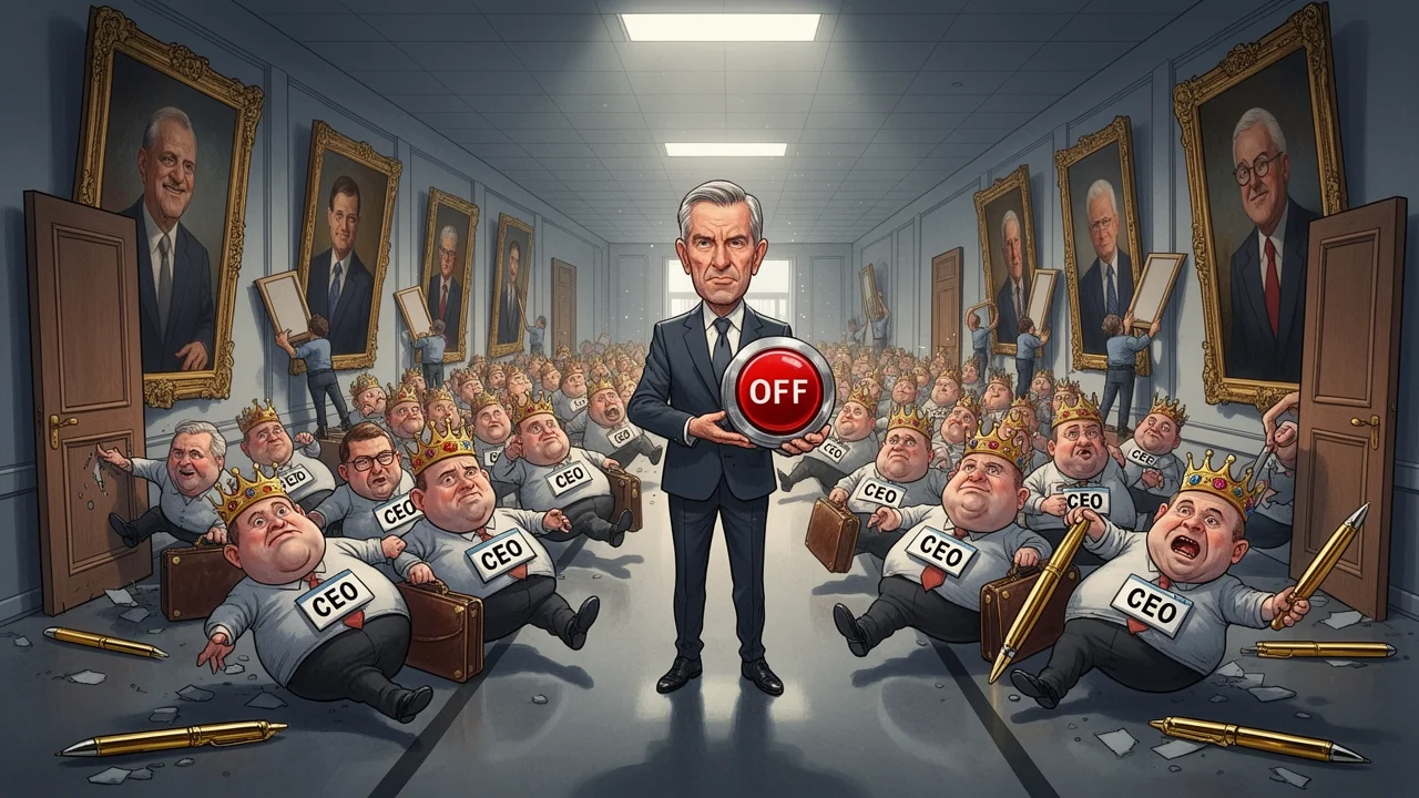 Cover art: Stovky ředitelů pláčou, došly jim prestižní tituly