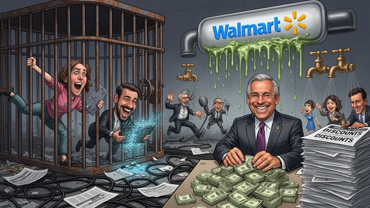 Cover art: Velký výprodej herní žurnalistiky v obchoďáku Walmart