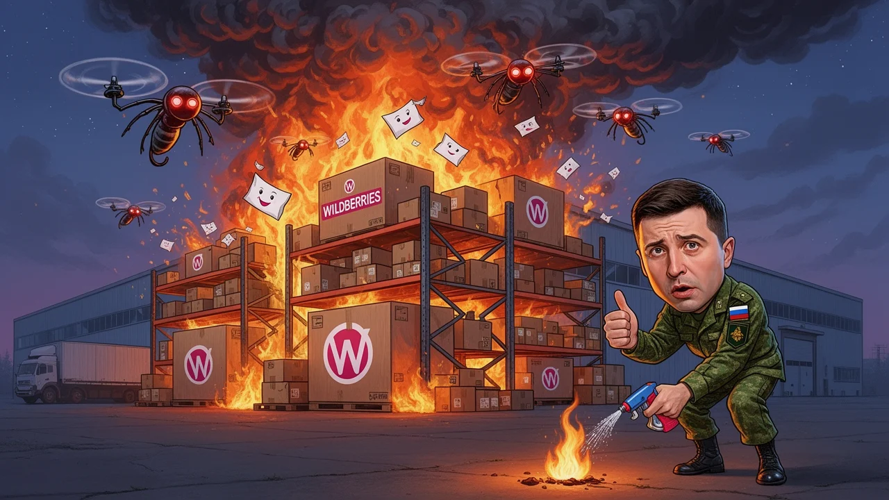 Cover art: Blesková doprava dronem přímo do ruského skladu