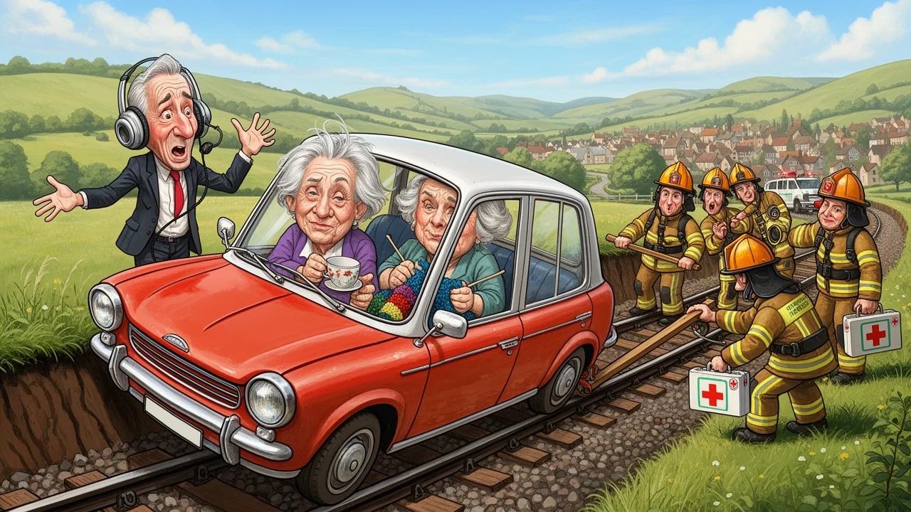 Cover art: Páteční výlet seniorů skončil v příkopu u koleje