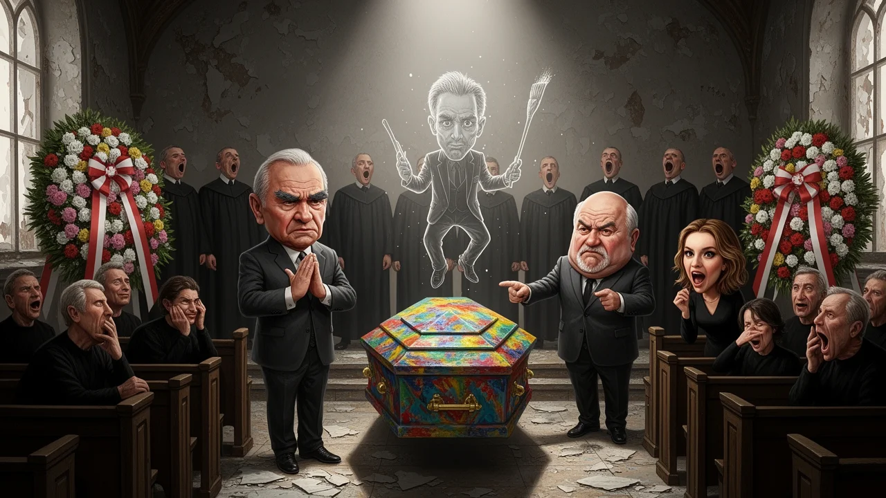 Cover art: Poslední sbohem rebelovi, kde všichni vzpomínali na hádky