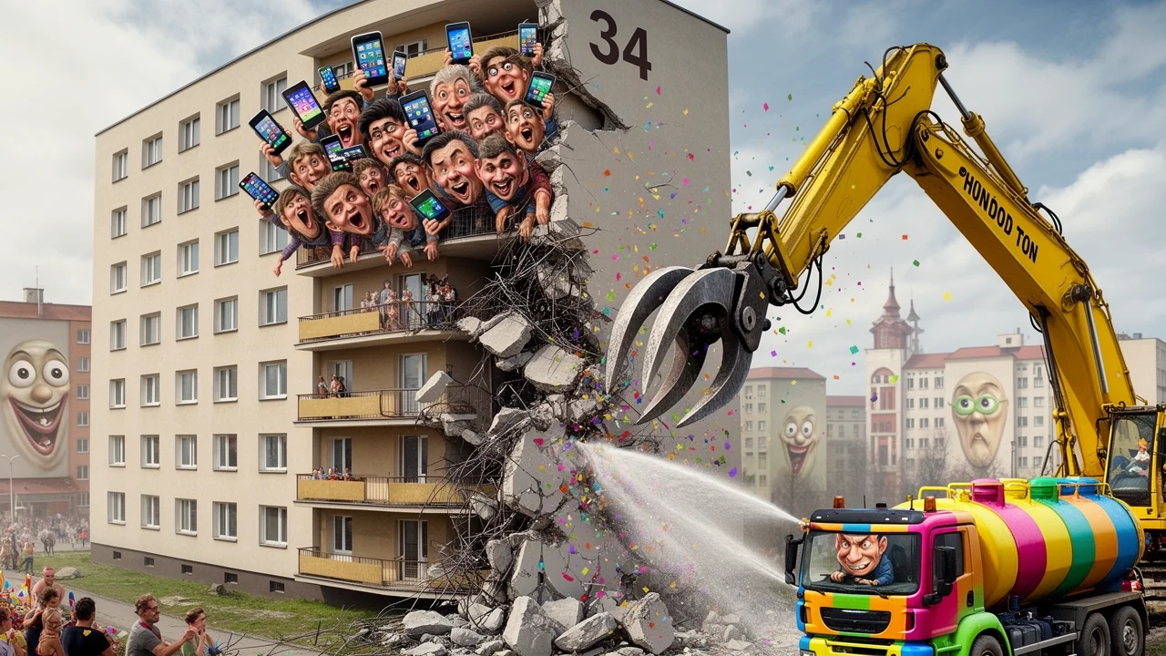 Cover art: Velká podívaná ve Zlíně za zvuku stotunových