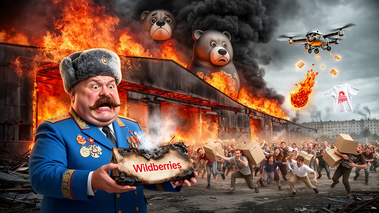 Cover art: Velký výprodej na Urale, který shořel v dýmu