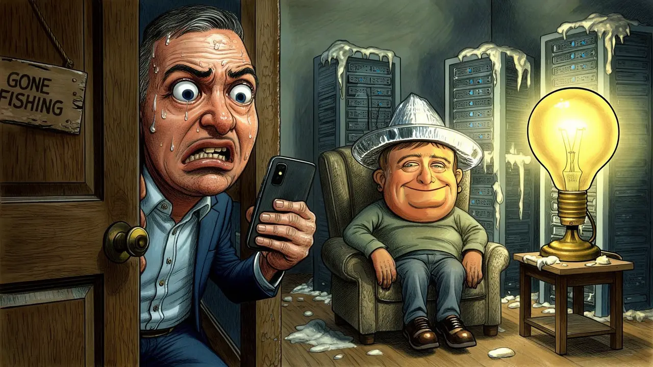 Cover art: Diskrétní společník pro paranoidní dobu