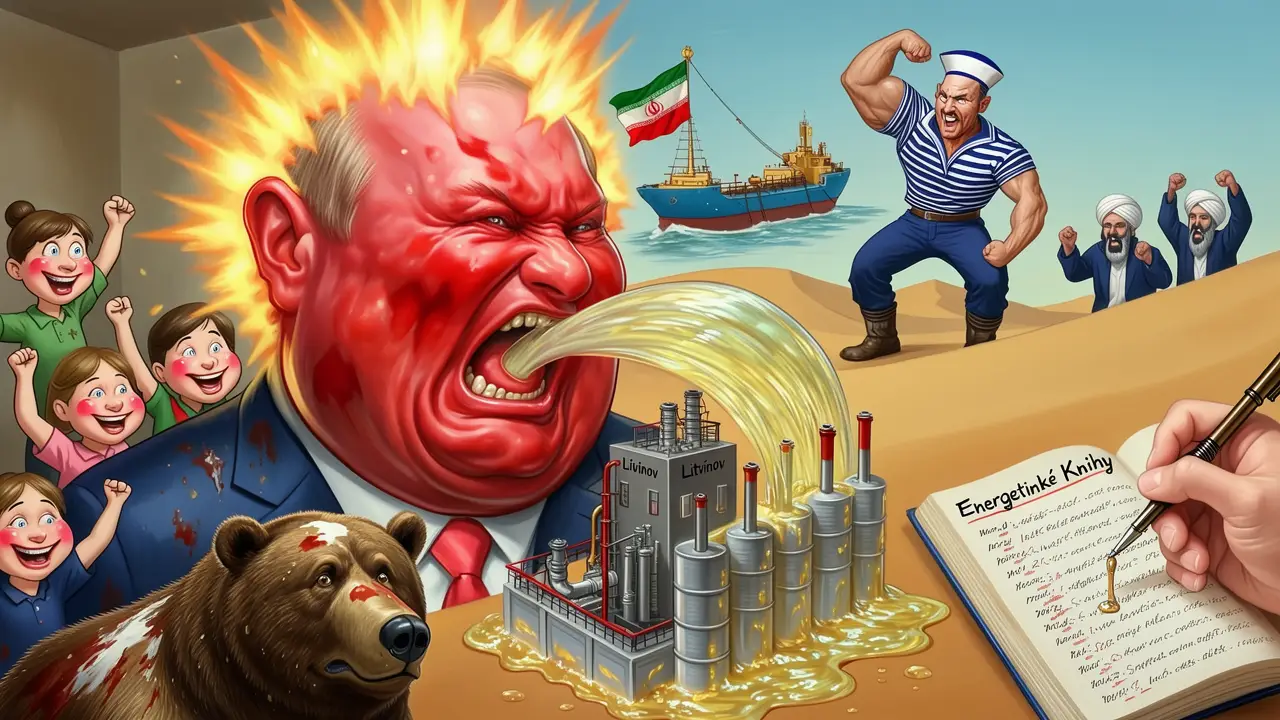 Cover art: Íránská krev v české trubce