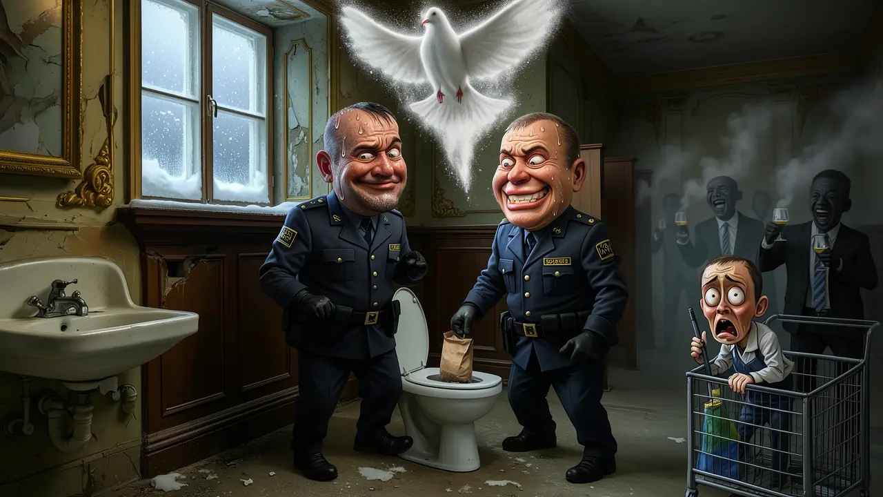 Cover art: Bílý sníh na Malé Straně